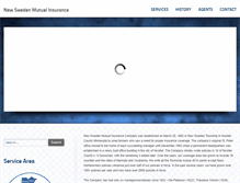 Tablet Screenshot of newswedenmutual.com